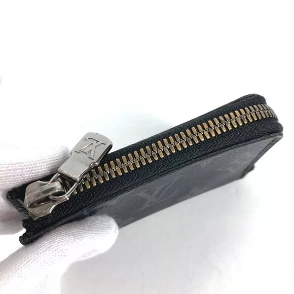 LOUIS VUITTON M63536 MonogramEclipse Portemone Jules Wallet coin purse - Picture 7 of 15